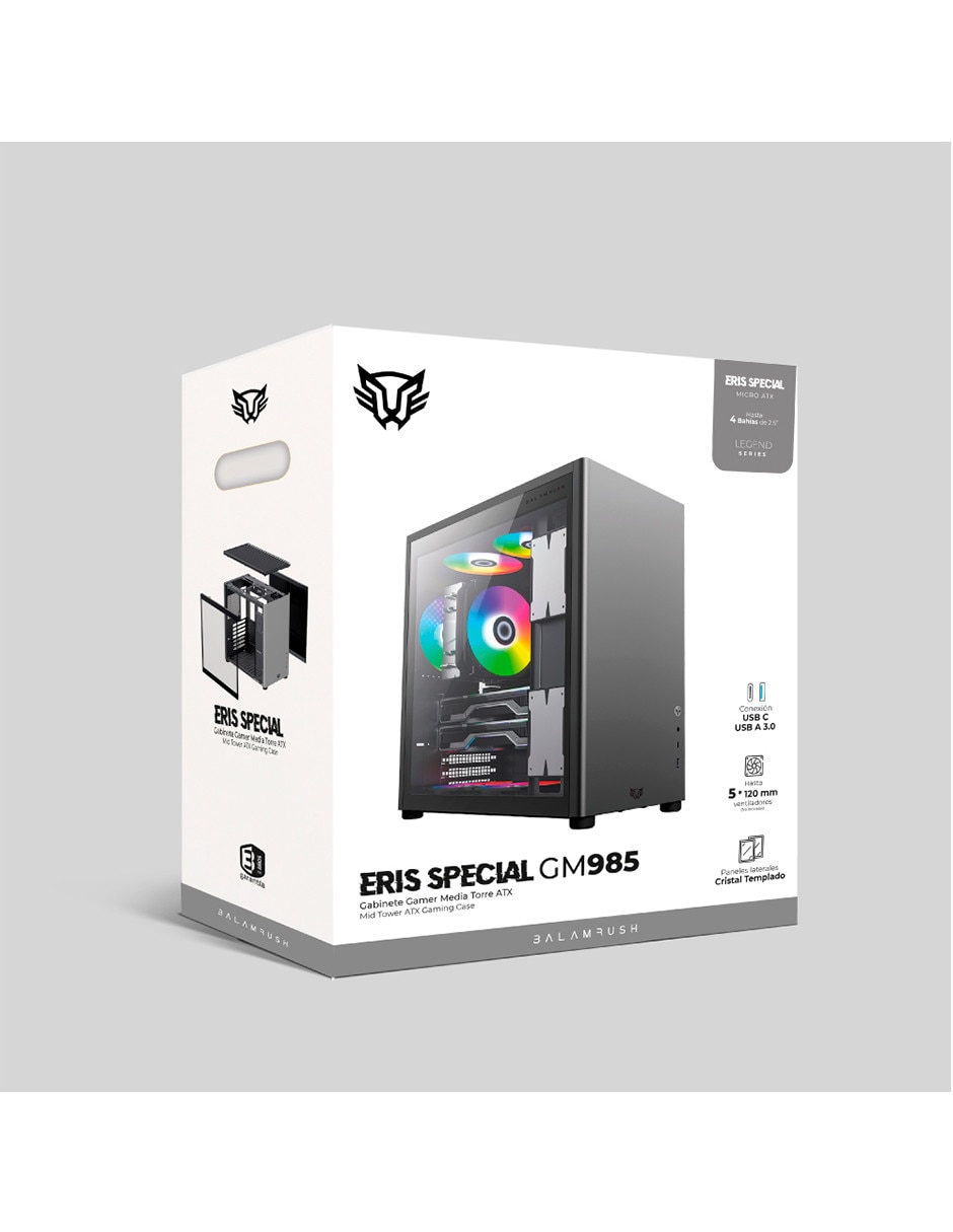 Gabinete de Computadora Balam Rush BR-935654