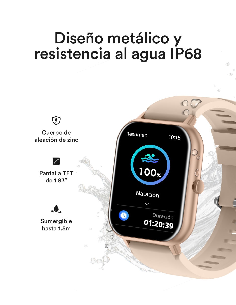 Smartwatch Swiss Code Square II unisex