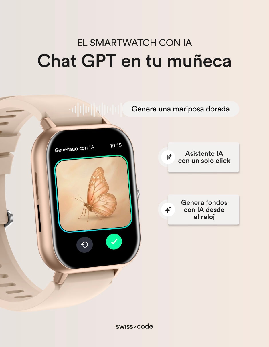 Smartwatch Swiss Code Square II unisex