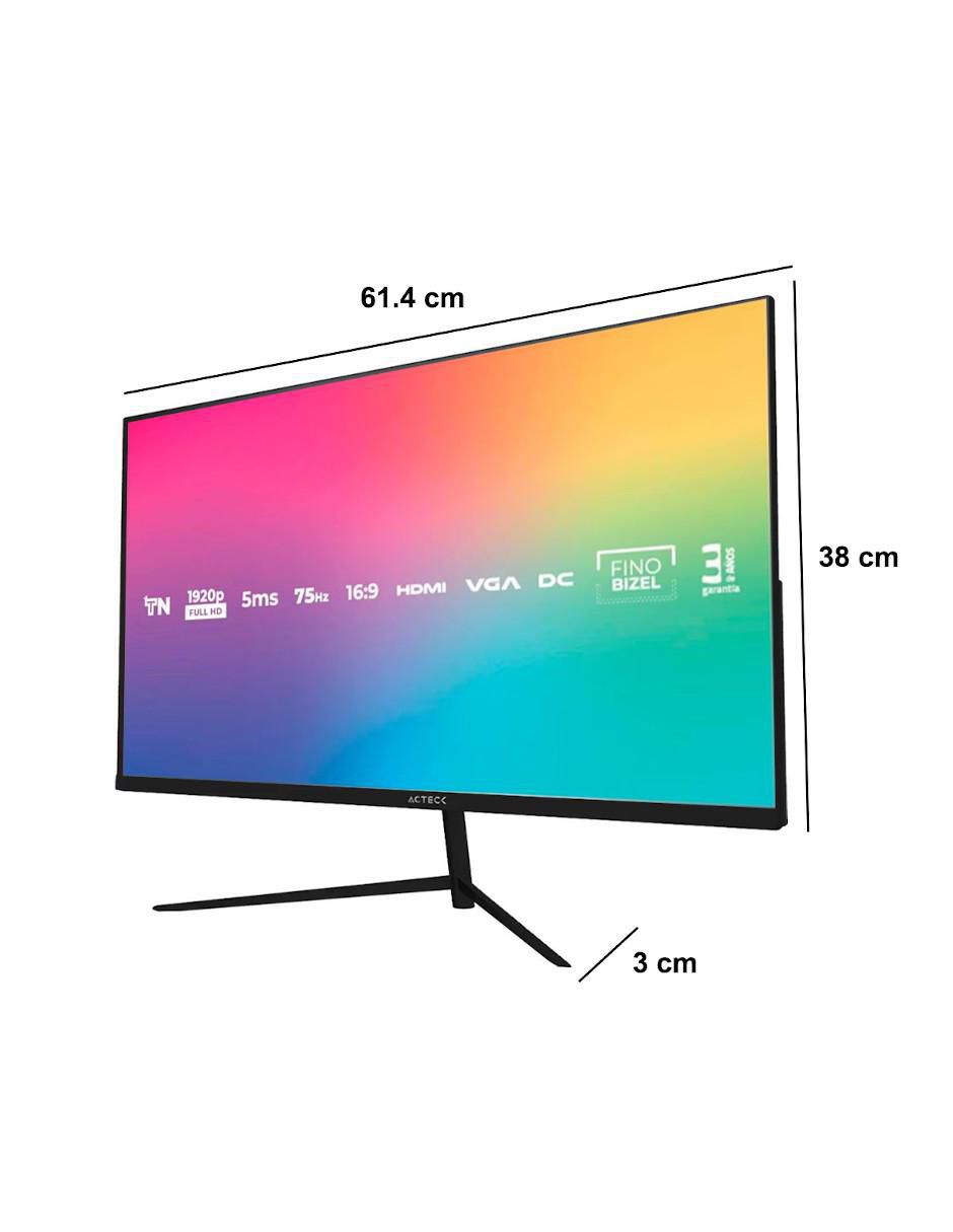 Monitor Acteck standard full HD 27 pulgadas Captive Vivid Sp270