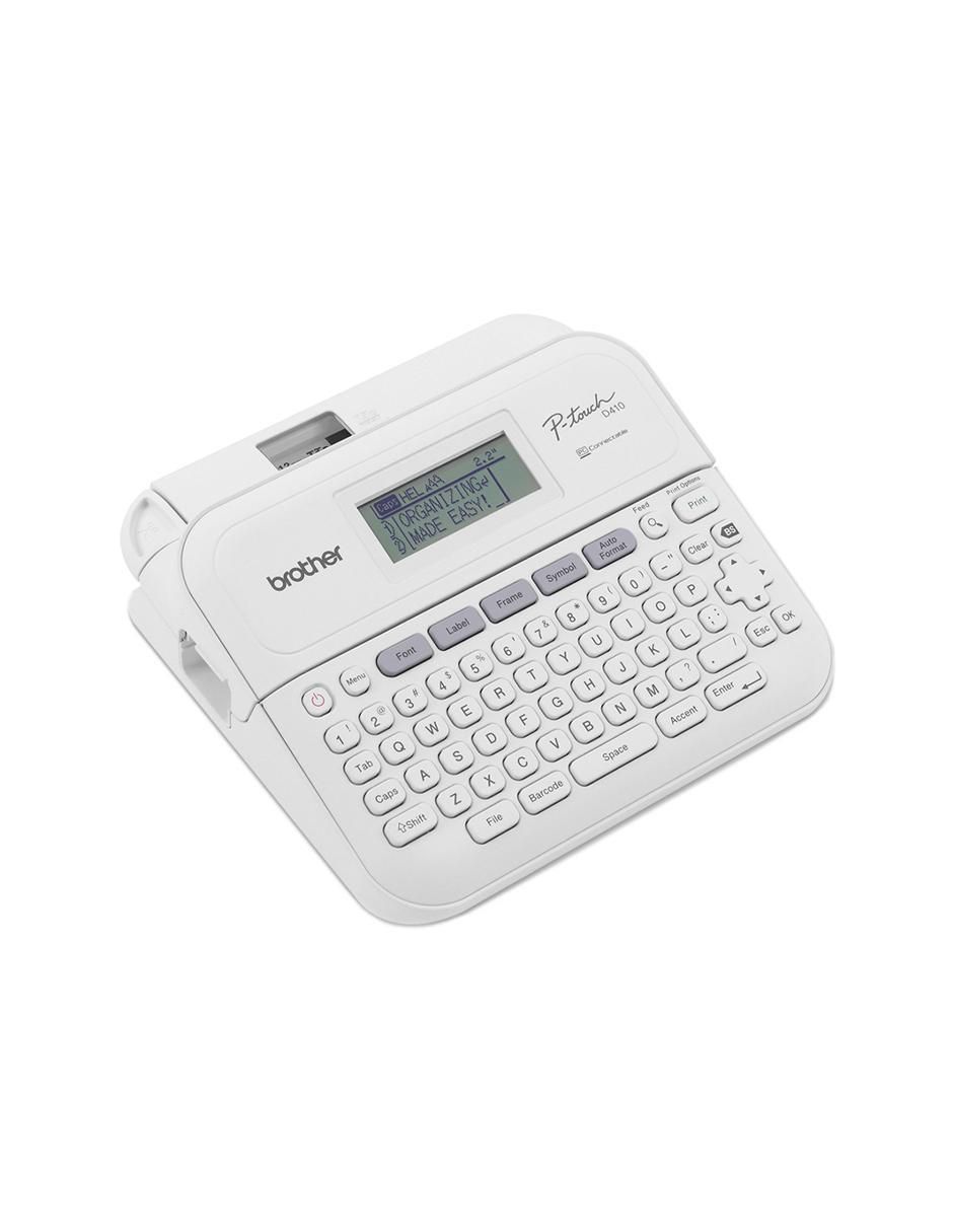 Impresora Brother Pt-D410 de transferencia térmica inalámbrica monocromática