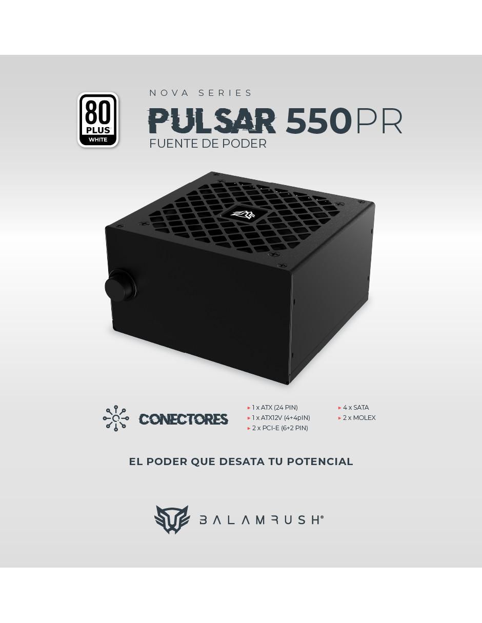 Fuente de poder Pulsar 550 pr