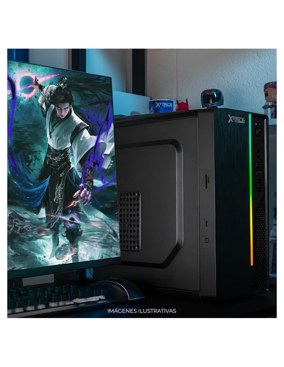 Computadora de escritorio Xtreme PC Gaming XTPCI516GBHD730MB Intel Core i5 Intel UHD 16 GB RAM 500 GB SSD