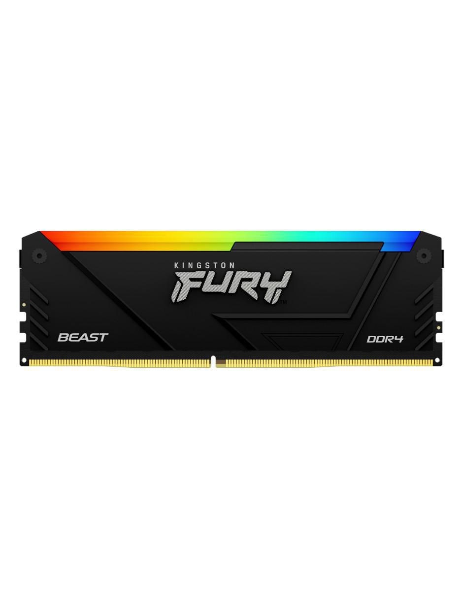 Memoria RAM DIMM DDR4 Kingston 16 GB Fury Beast RGB