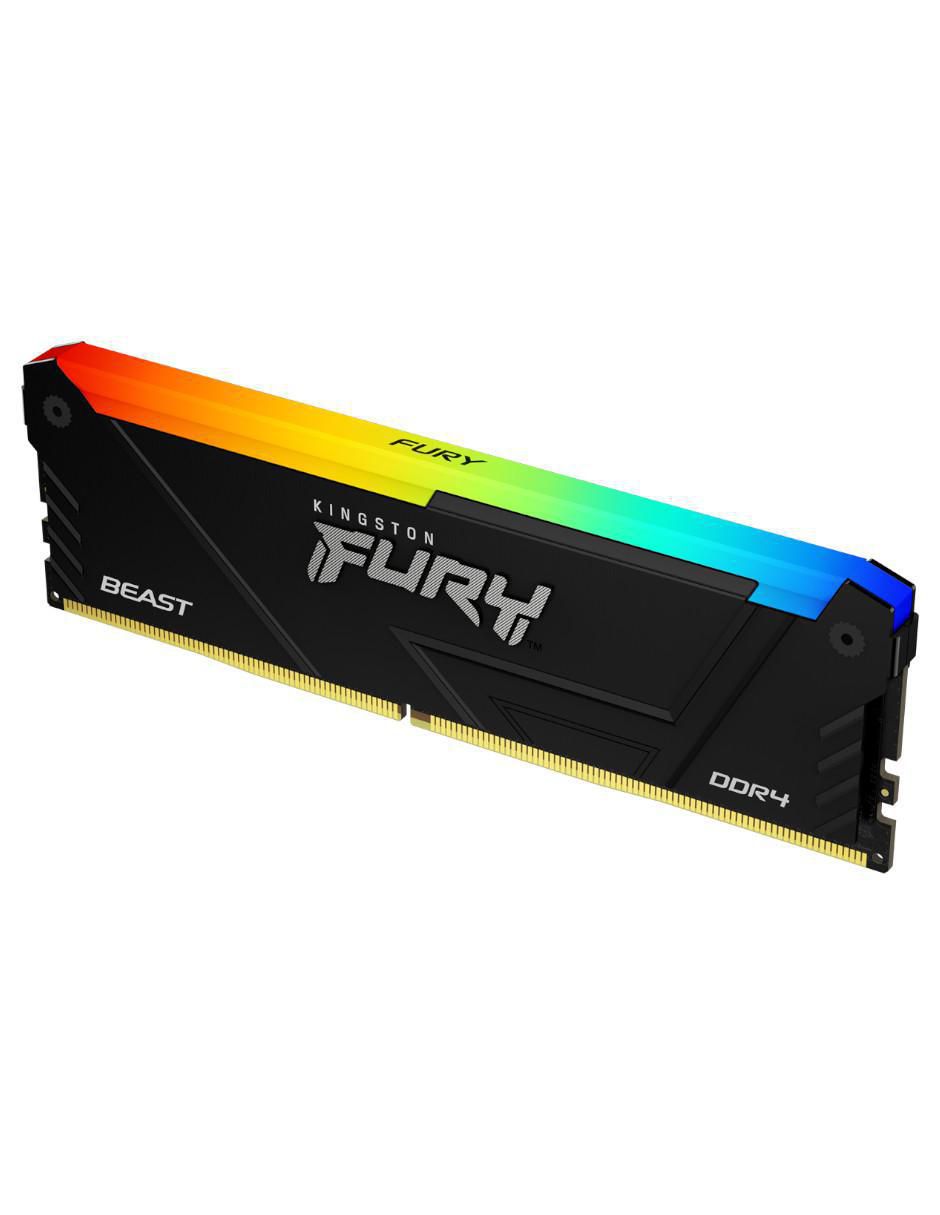 Memoria RAM DIMM DDR4 Kingston 16 GB Fury Beast RGB