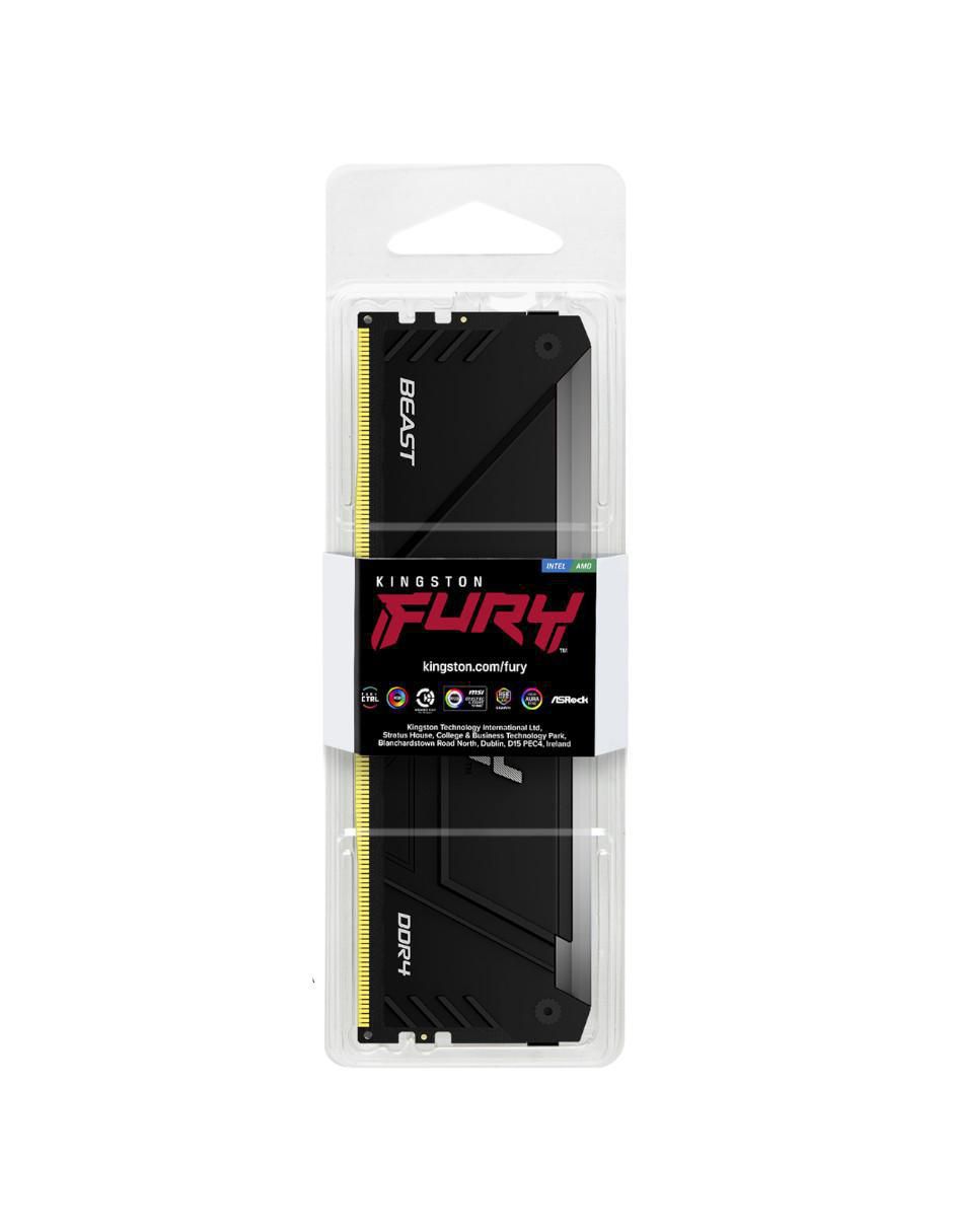 Memoria RAM DIMM DDR4 Kingston 16 GB Fury Beast RGB