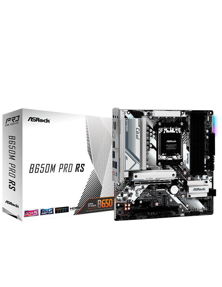 Tarjeta Madre B650M Pro RS compatible con procesador AMD