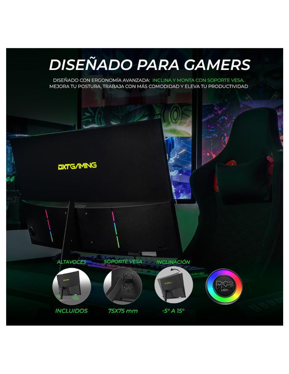 Monitor gamer Dxt Gaming DXT2383CBK VA Full HD 23.8 pulgadas DXTFL24F
