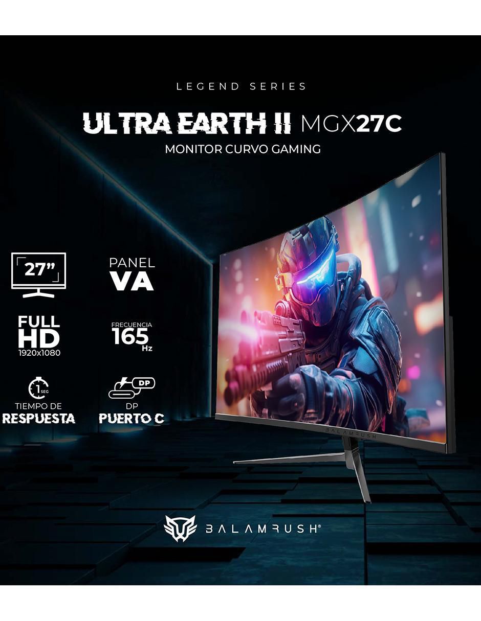 Monitor Balam Rush standard full HD 27 pulgadas BR-938273