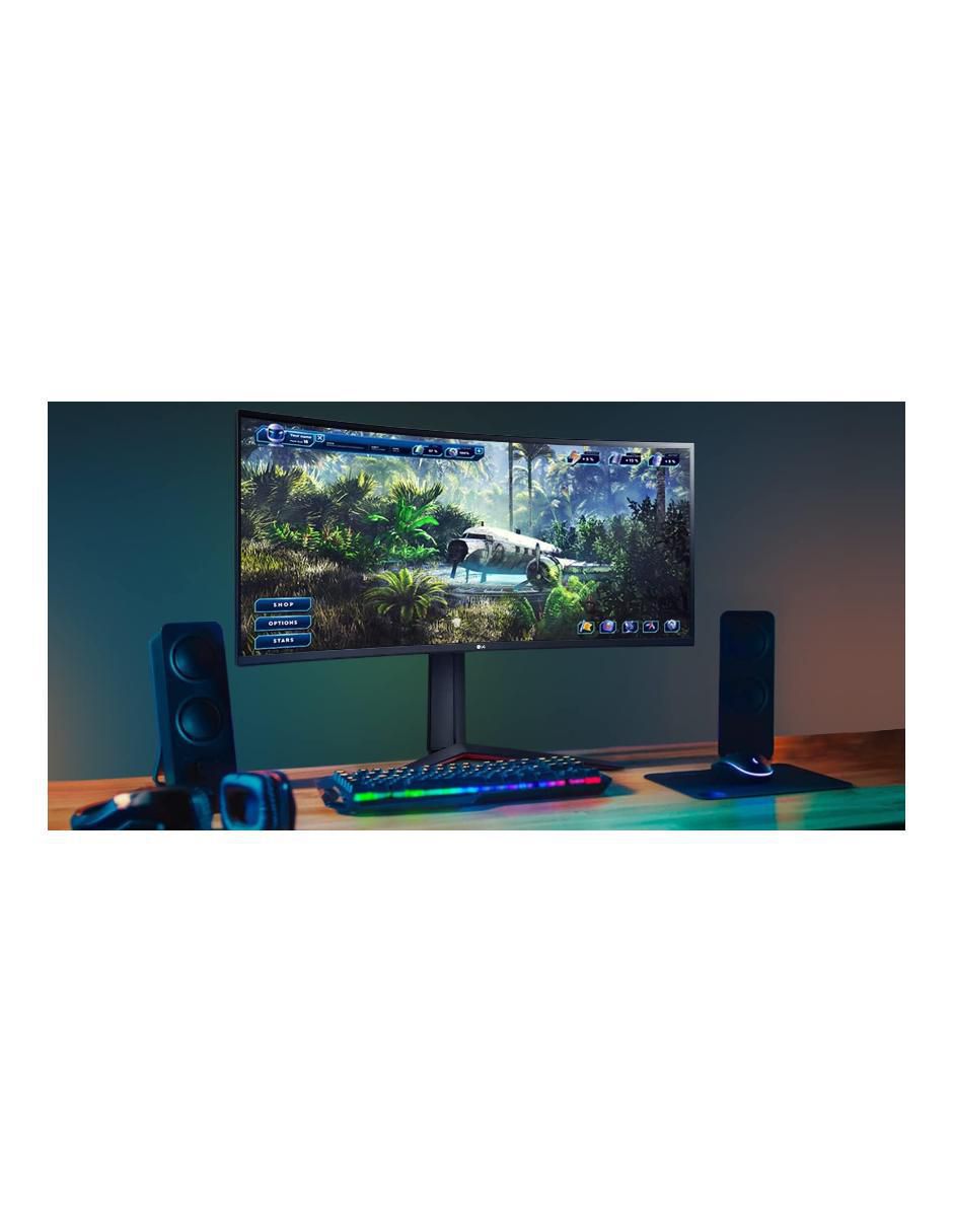 Monitor gamer standard full HD 34 pulgadas 34GP63A-B