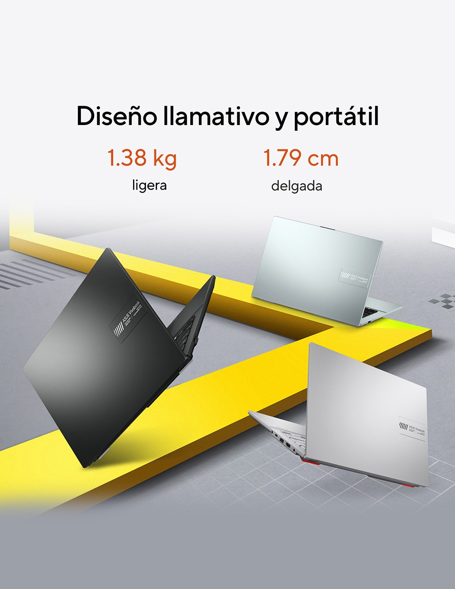 Laptop Vivobook Go 14 14 pulgadas Full HD AMD Ryzen 5 AMD Radeon 16 GB RAM 512 GB SSD