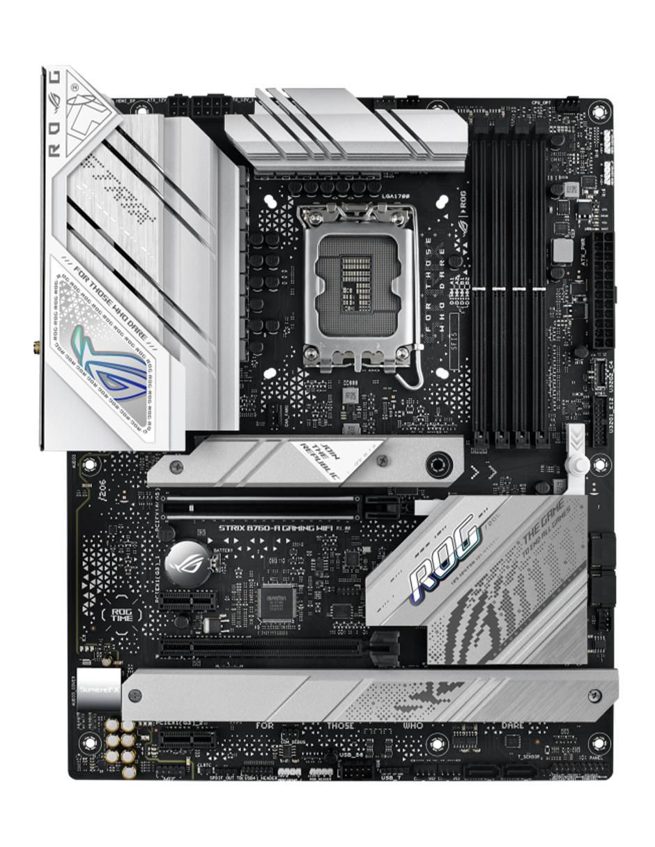Tarjeta Madre ASUS Strix B760-A compatible con procesador Intel