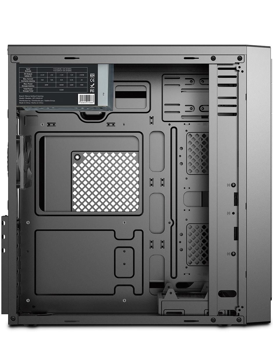 Gabinete de Computadora GCM-550AC-01 6
