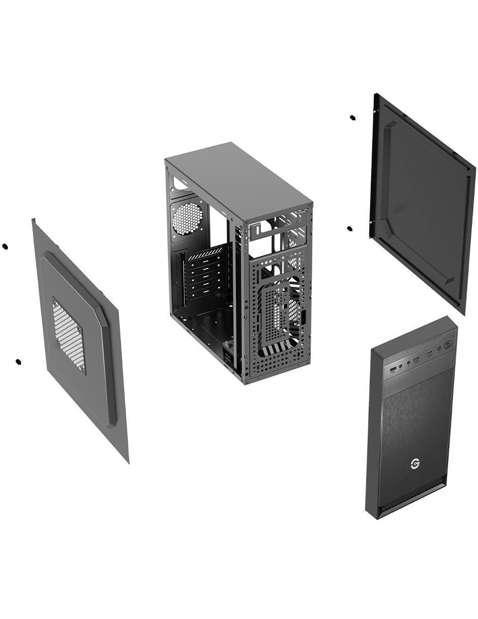 Gabinete de Computadora GCM-550AC-01 7