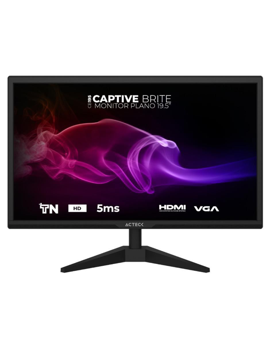Monitor Acteck standard HD 19.5 pulgadas CAPTIVE BRITE CB195