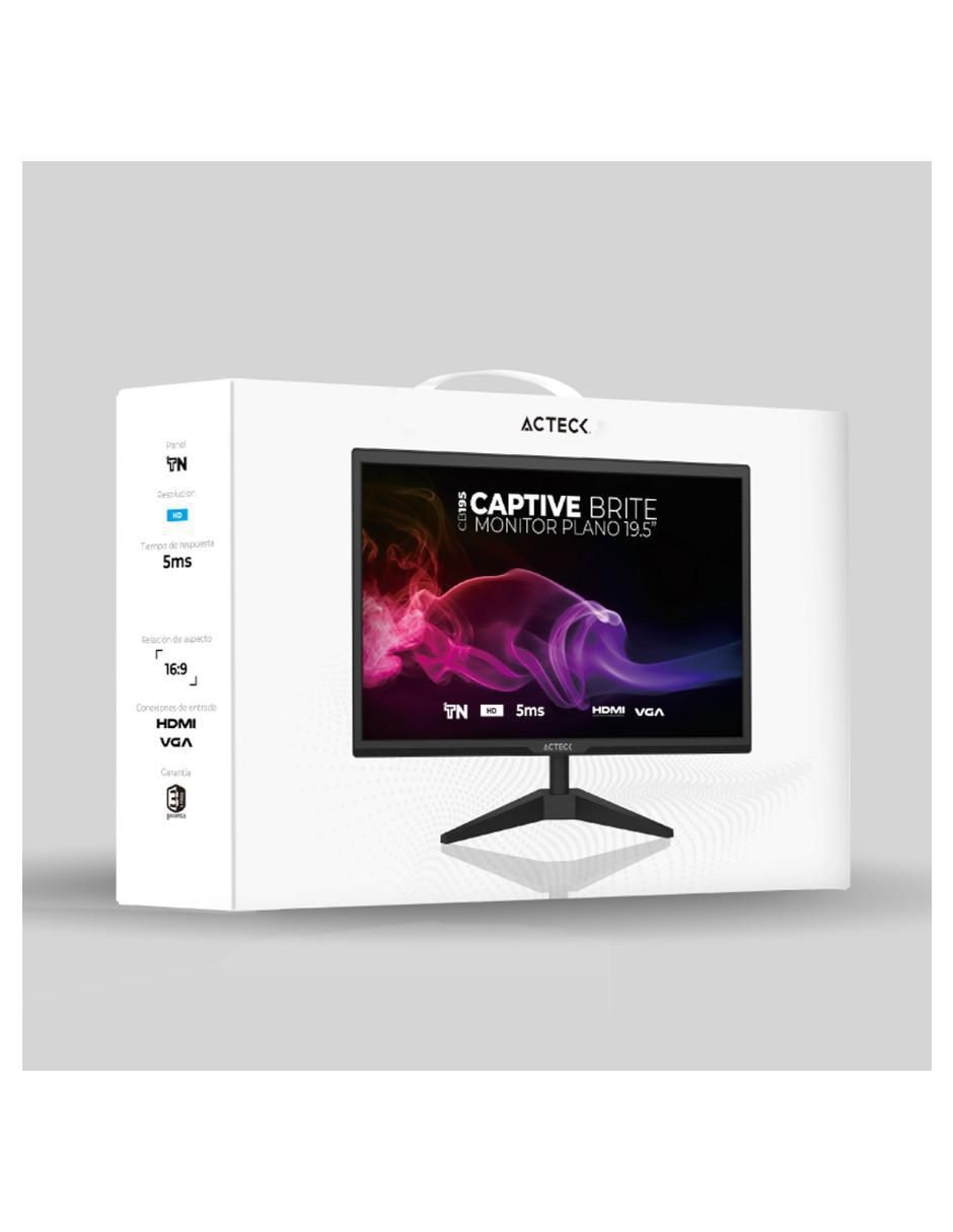 Monitor standard HD 19.5 pulgadas CAPTIVE BRITE CB195