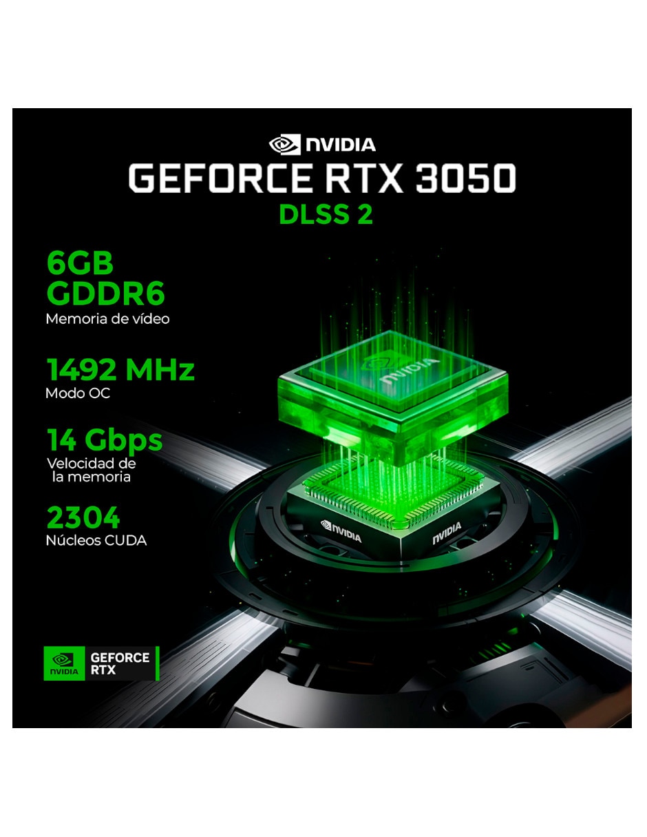 Computadora gamer xtbrr516gb3050n full hd amd ryzen 5 nvidia geforce rtx 3050 16 gb ram 1 tb ssd 7