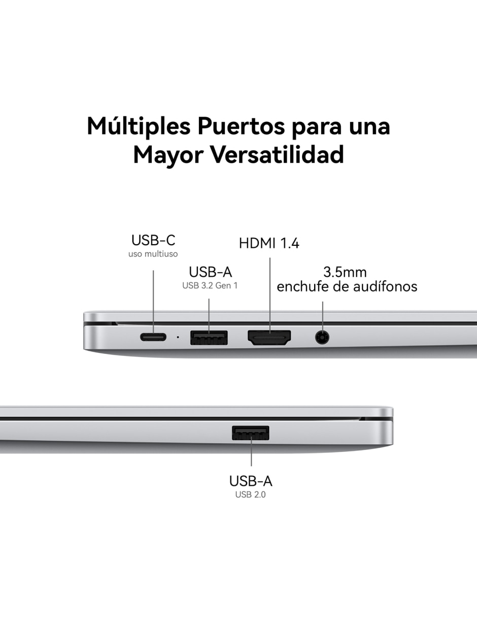 Laptop thin & light Huawei MateBook D 16 16 pulgadas Full HD+ Intel Core i5 Intel UHD Graphics 16 GB RAM 512 GB SSD
