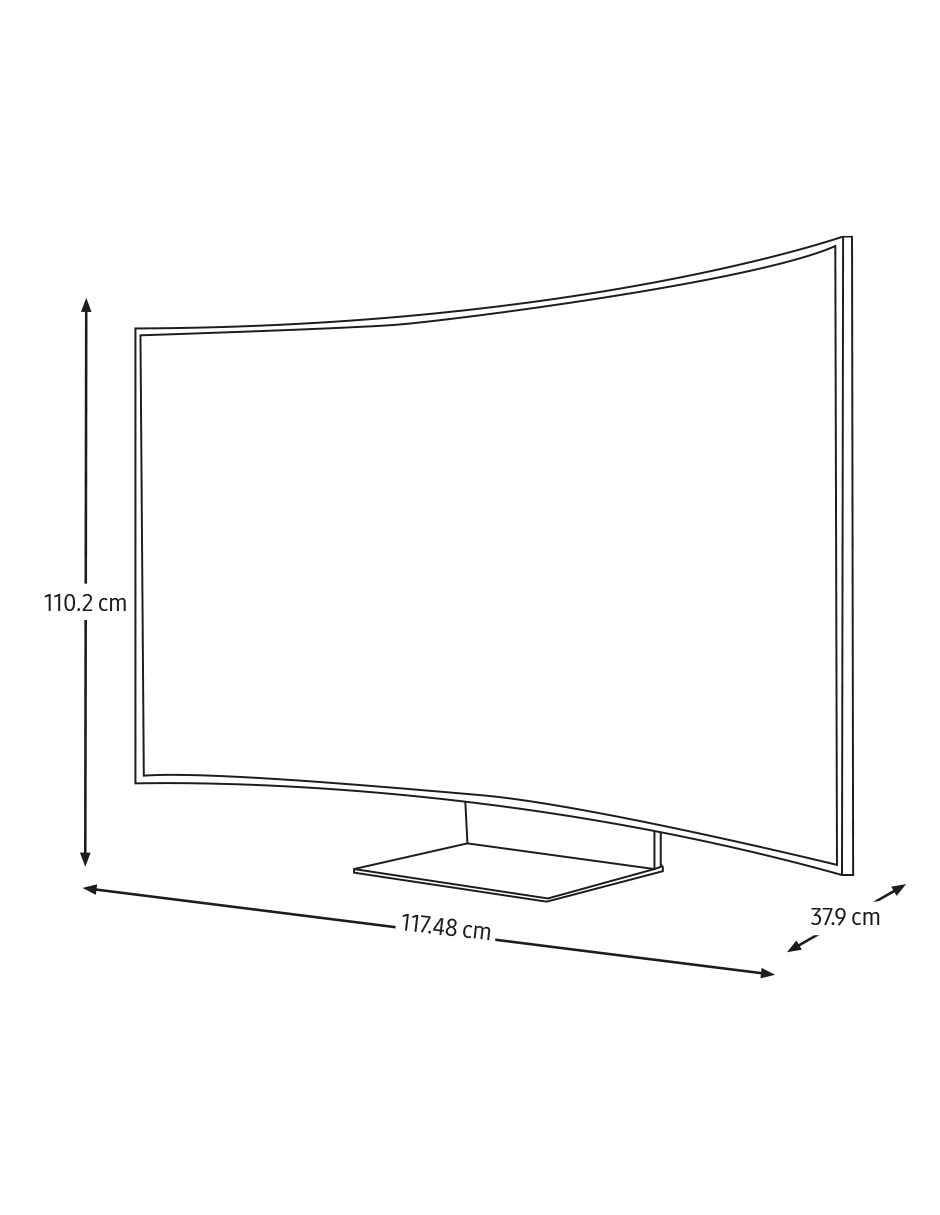 Monitor gamer standard 4K/UHD 55 pulgadas LS55CG970NLXZX 18