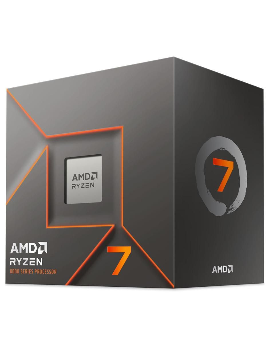 Procesador Ryzen 7 8700F con 8 núcleos 6