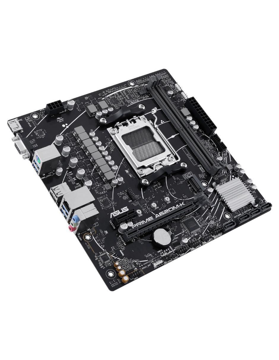 Tarjeta madre Prime A620M-k compatible con procesador AMD