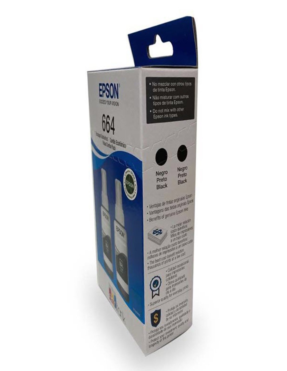 Kit bote T664120-2P negro
