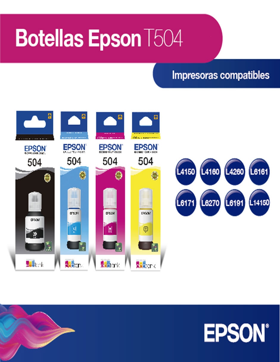 Bote Epson T504520-3P