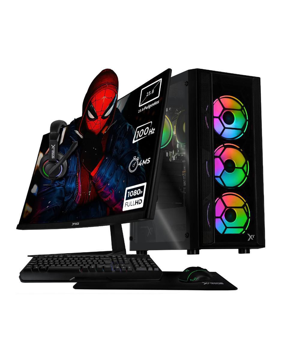 Computadora gamer Xtreme Pc Gaming XTPCR716GBRENOIRMCB 23.8 pulgadas Full HD AMD Ryzen 7 AMD Radeon Graphics 16 GB RAM 500 GB SSD