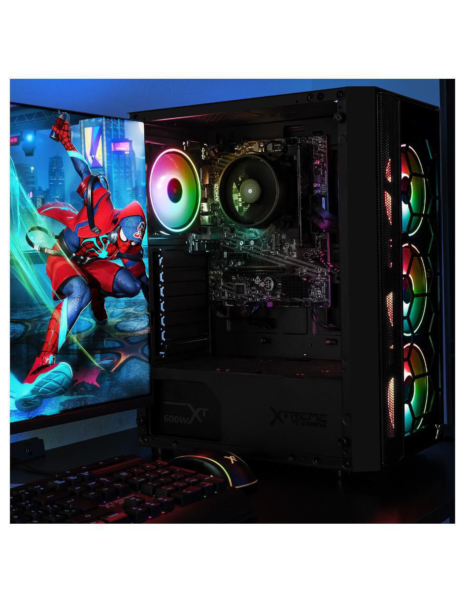 Computadora gamer Xtreme Pc Gaming XTPCR716GBRENOIRMCB 23.8 pulgadas Full HD AMD Ryzen 7 AMD Radeon Graphics 16 GB RAM 500 GB SSD