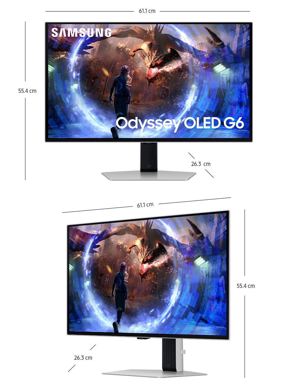 Monitor standard QHD 27 pulgadas LS27DG600SLXZX 12