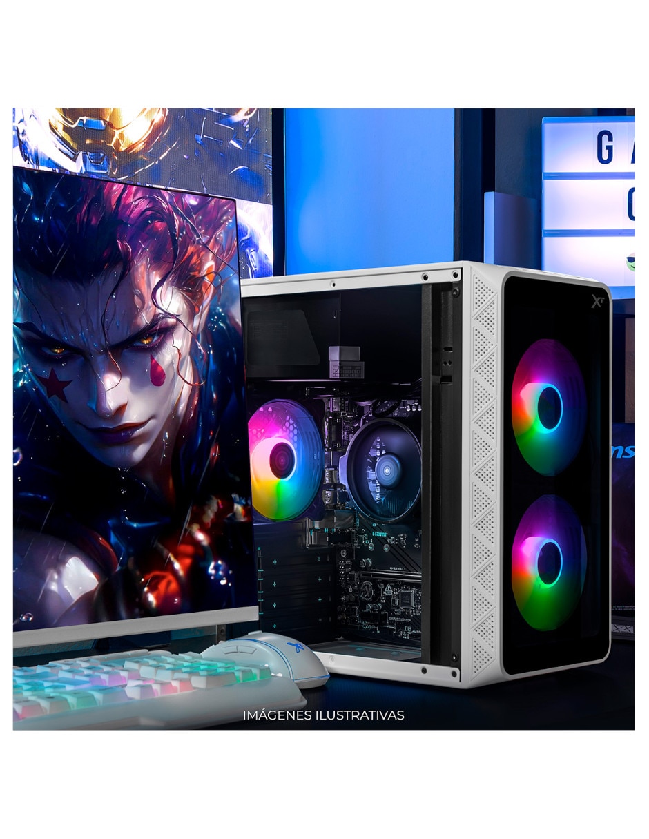 Computadora gamer XTPCR732GB5780MKW AMD Ryzen 7 AMD AMD Radeon 780M 16 GB RAM 500 GB SSD 4