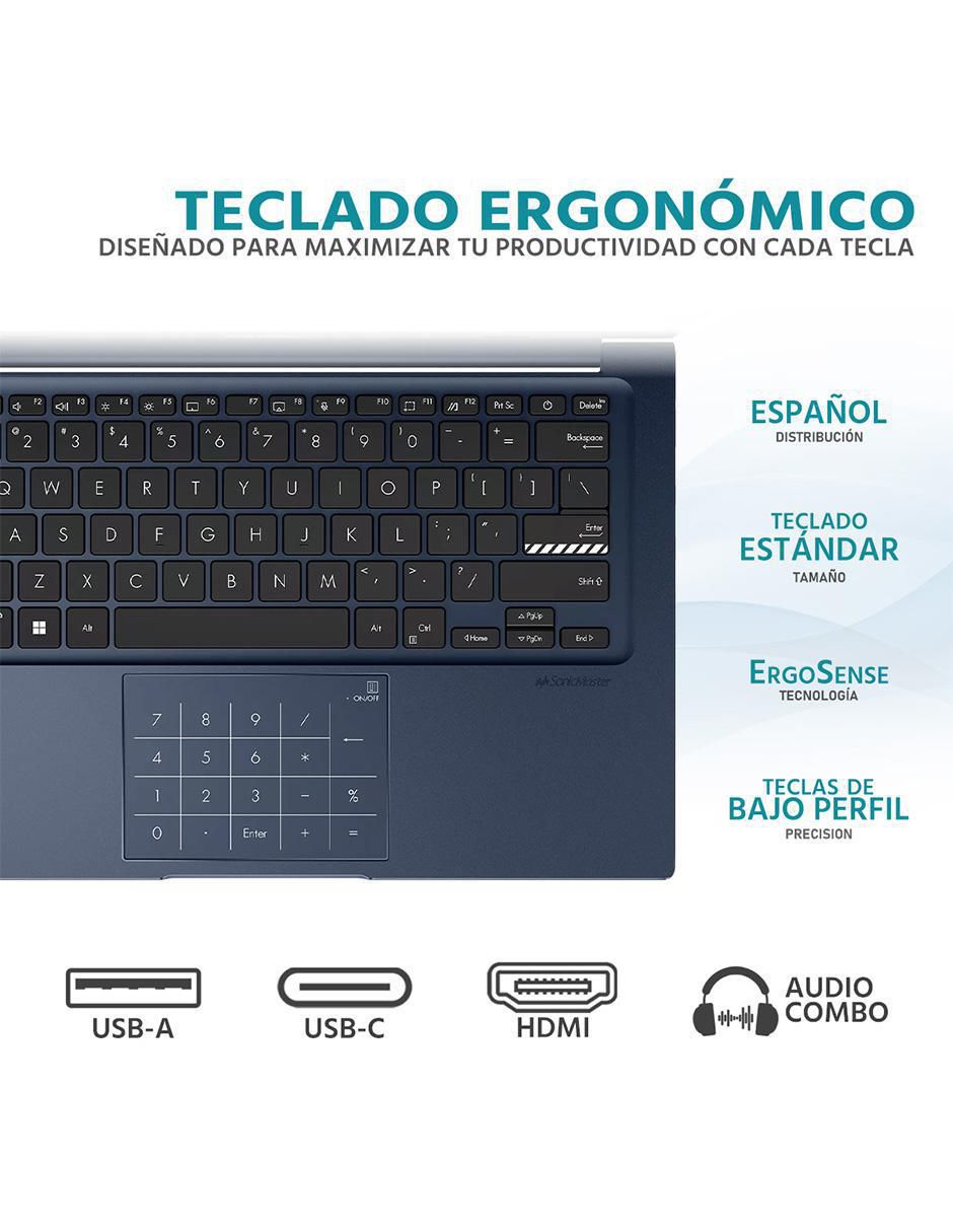Laptop Asus Vivobook 14 14 pulgadas Full HD Intel Core i5 Intel Iris XE 16 GB Ram 512 GB SSD