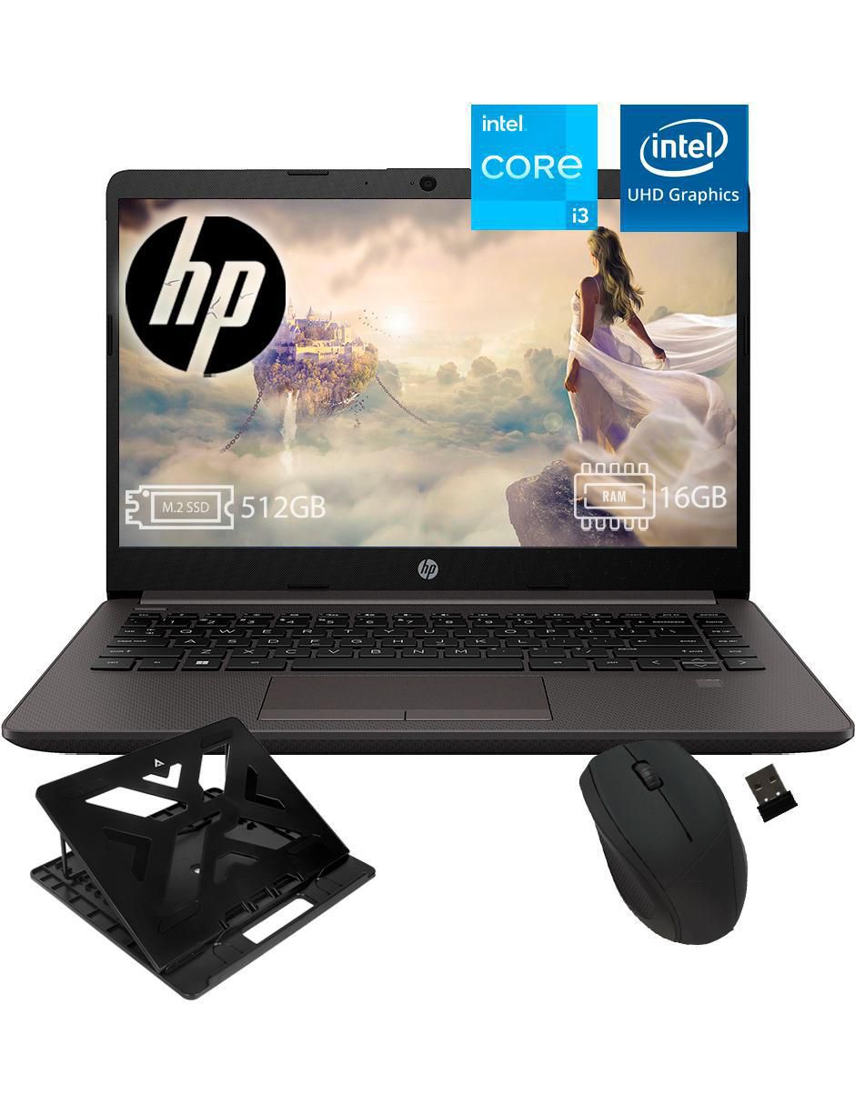 Laptop 240 G9 14 pulgadas HD Intel Core i3 Intel UHD 16 GB RAM 512 GB SSD 1