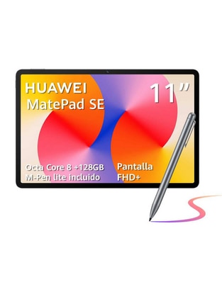 Tablet Matepad Se 11 11 pulgadas 128 GB de almacenamiento de 8 GB RAM 1