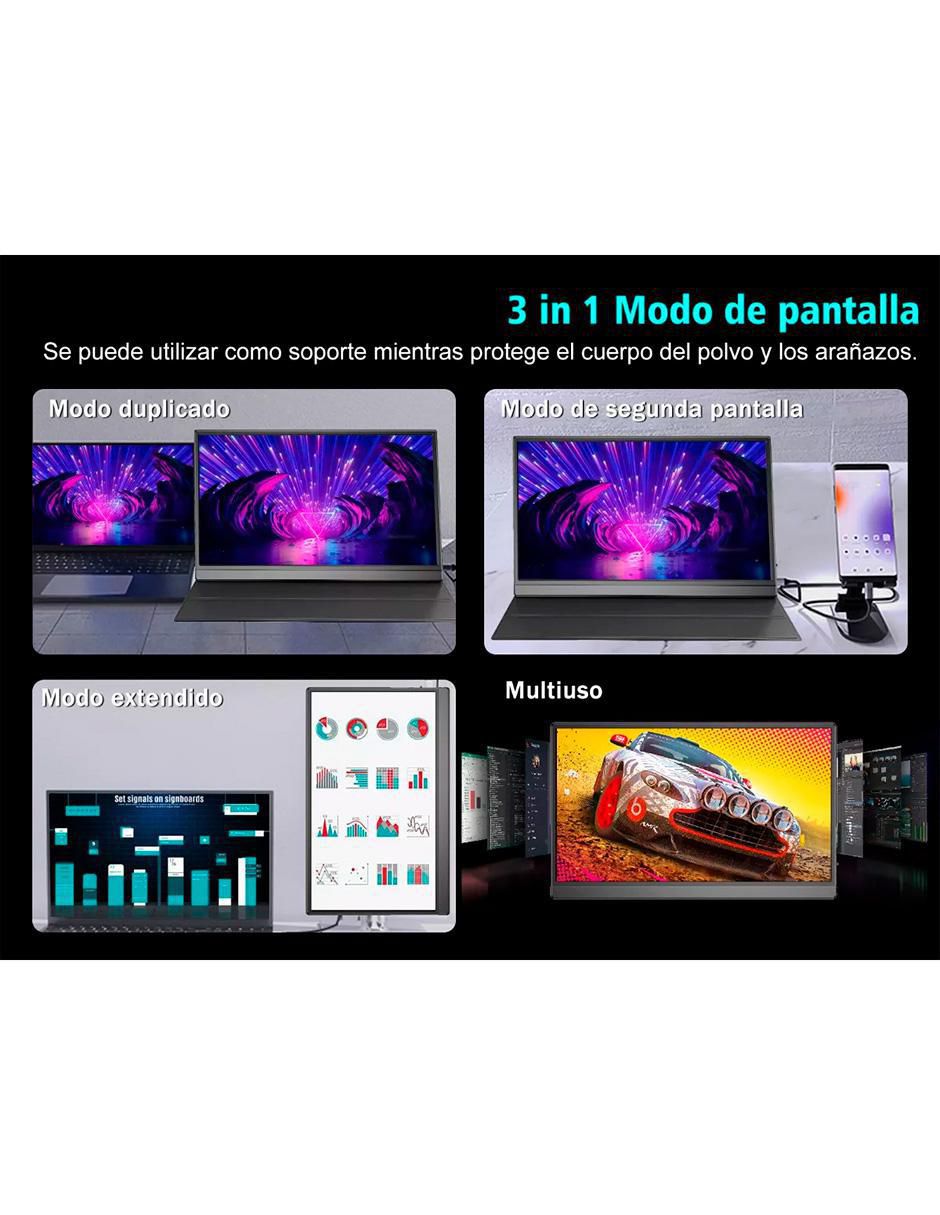 Monitor portátil standard full HD 15.6 pulgadas 7503051377198