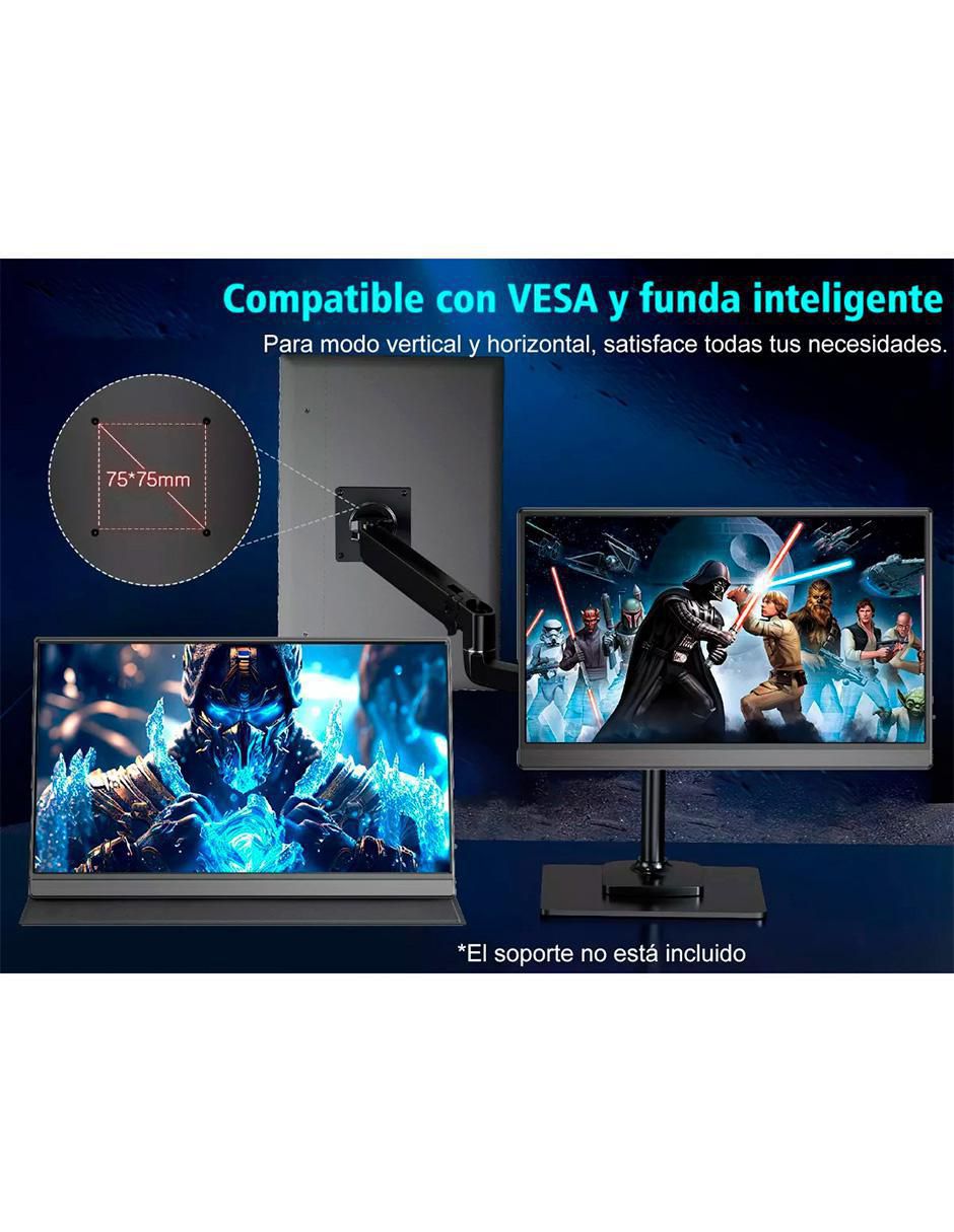 Monitor portátil standard full HD 15.6 pulgadas 7503051377198 8