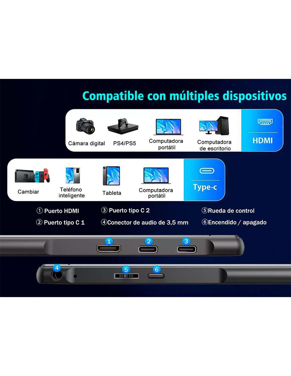 Monitor portátil standard full HD 15.6 pulgadas 7503051377198 6