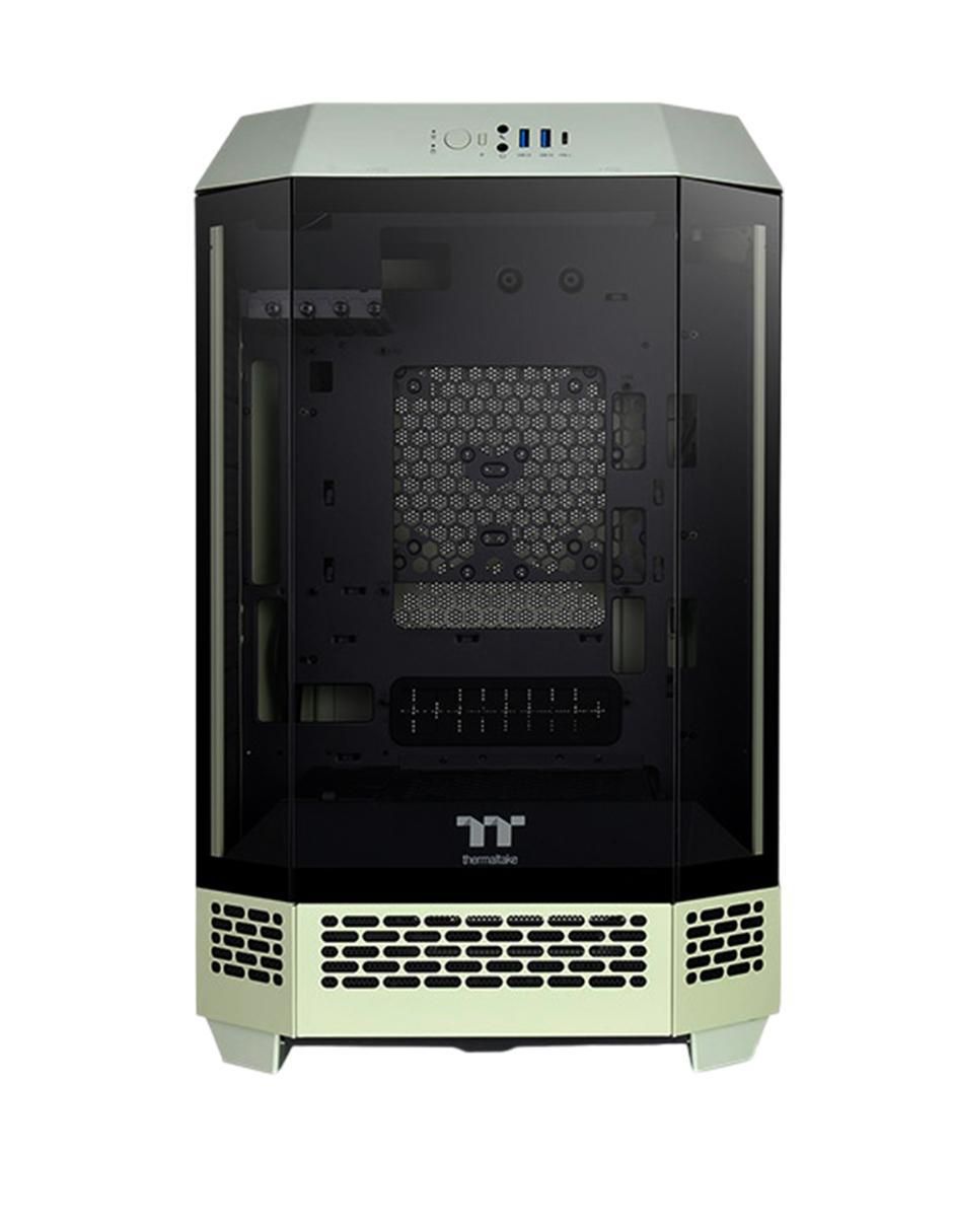 Gabinete de computadora Thermaltake Tower 300 Matcha Green