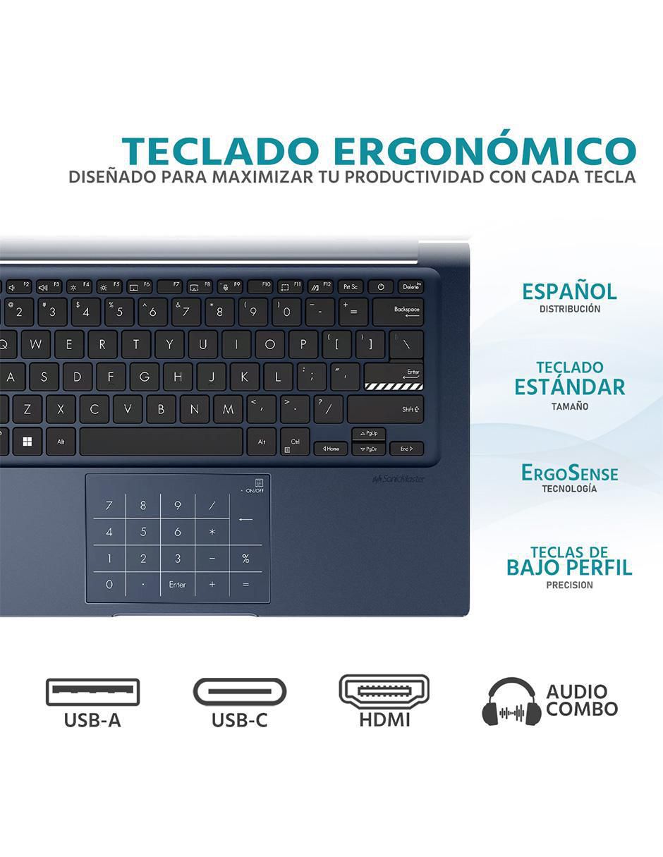 Laptop Asus Vivobook 14 pulgadas Full HD Intel Core i5 Intel Iris XE 24 GB RAM 512 GB SSD