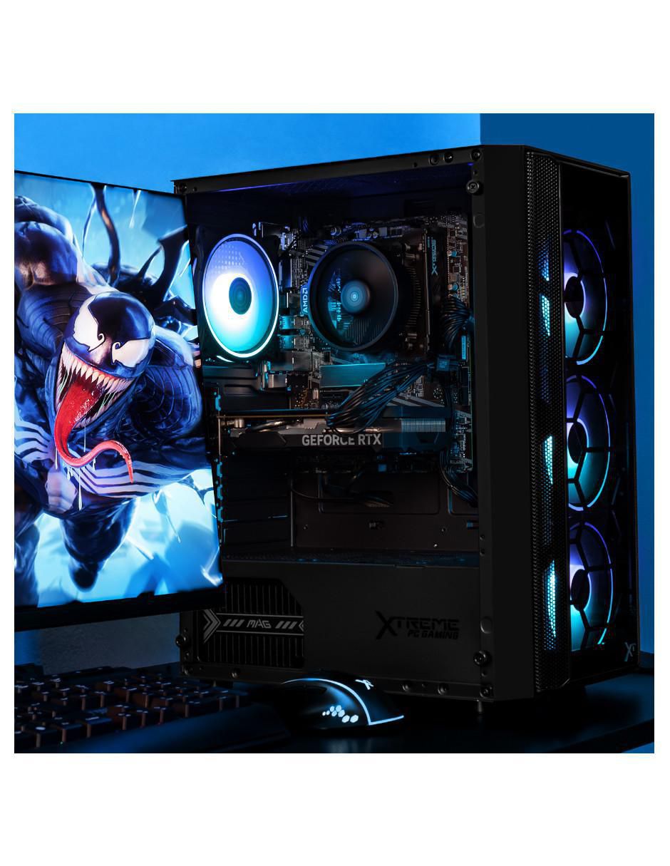 Computadora gamer Xtreme PC Gaming XTPCR532GB4060KB AMD Ryzen 5 NVIDIA GeForce RTX 4060 32 GB RAM 1 TB SSD