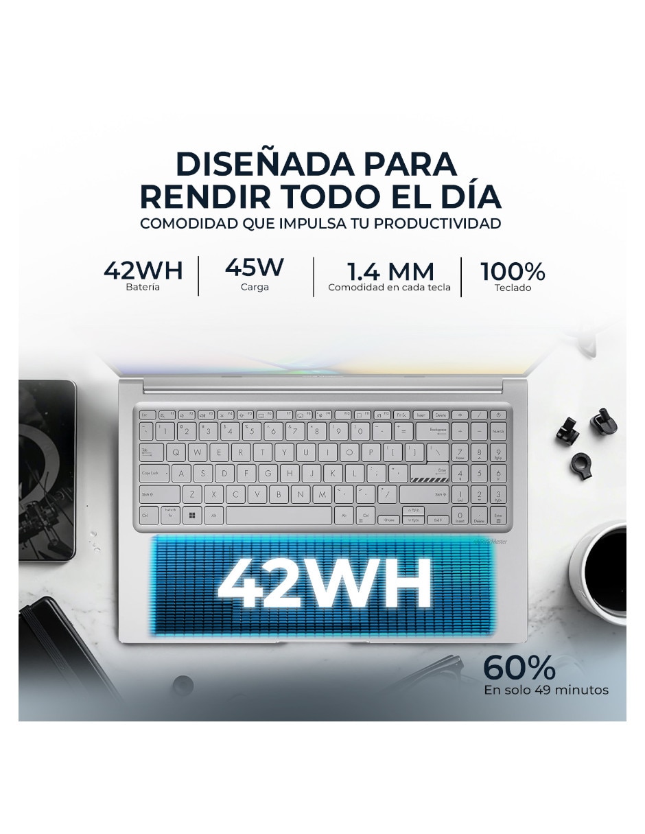 Laptop Vivobook 15 15.6 pulgadas Full HD Intel core I3 integradas 24 GB RAM 512 GB SSD 2