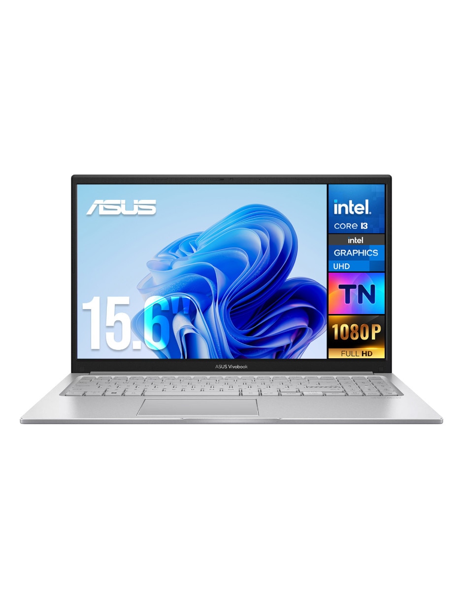 ASUS Laptop Asus Vivobook 15 15.6 pulgadas Full HD Intel core I3 integradas 24 GB RAM 512 GB SSD