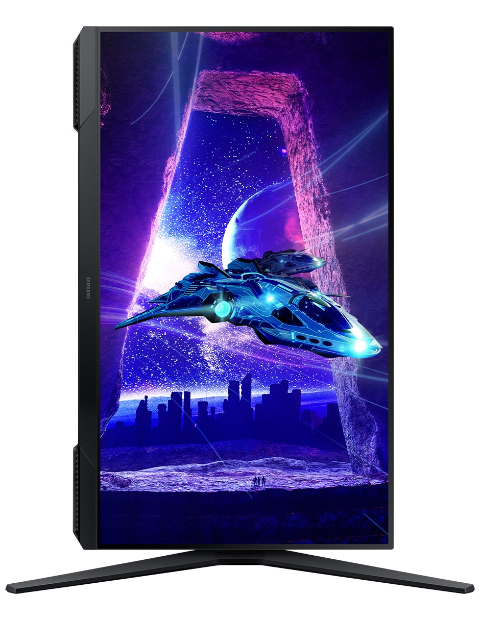 Monitor gamer Samsung standard full HD 24 pulgadas LS24DG300ELXZX