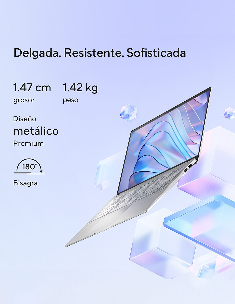 Laptop thin & light Vivobook S 15 OLED 15.6 pulgadas 3K Qualcomm Adreno 16 GB RAM 512 GB SSD 14