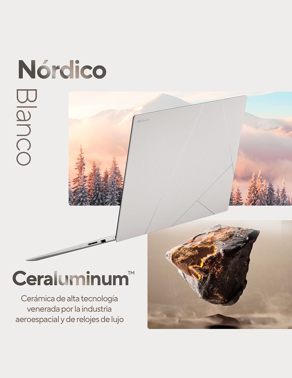 Laptop touch Zenbook S 16 16 pulgadas 3K AMD Ryzen AI 9 AMD Radeon 890M 32 GB RAM 1 TB SSD 2