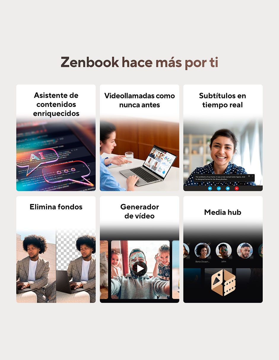 Laptop touch Zenbook S 16 16 pulgadas 3K AMD Ryzen AI 9 AMD Radeon 890M 32 GB RAM 1 TB SSD Laptop touch Zenbook S 16 16 pulgadas 3K AMD Ryzen AI 9 AMD Radeon 890M 32 GB RAM 1 TB SSD
