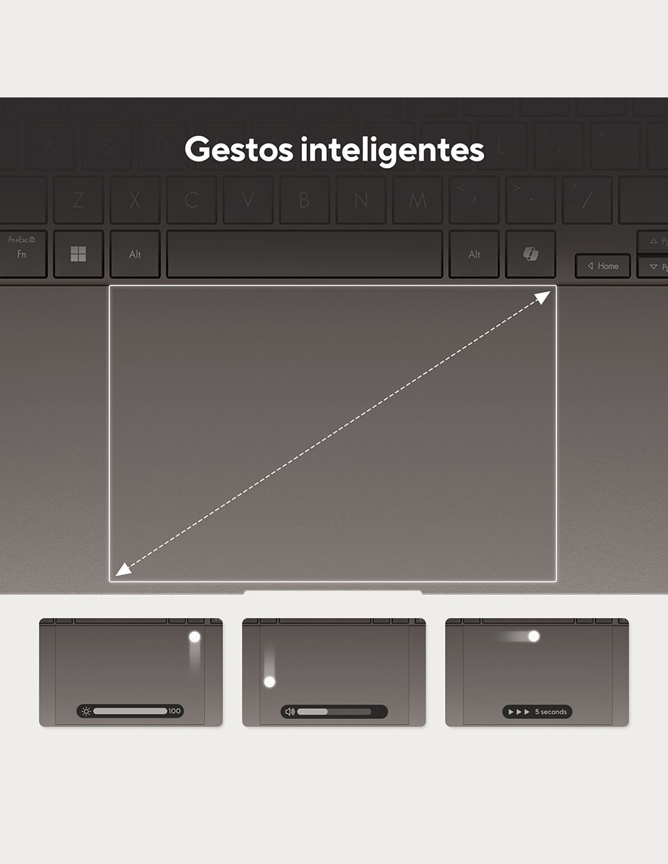 Laptop touch Zenbook S 16 16 pulgadas 3K AMD Ryzen AI 9 AMD Radeon 890M 32 GB RAM 1 TB SSD 6