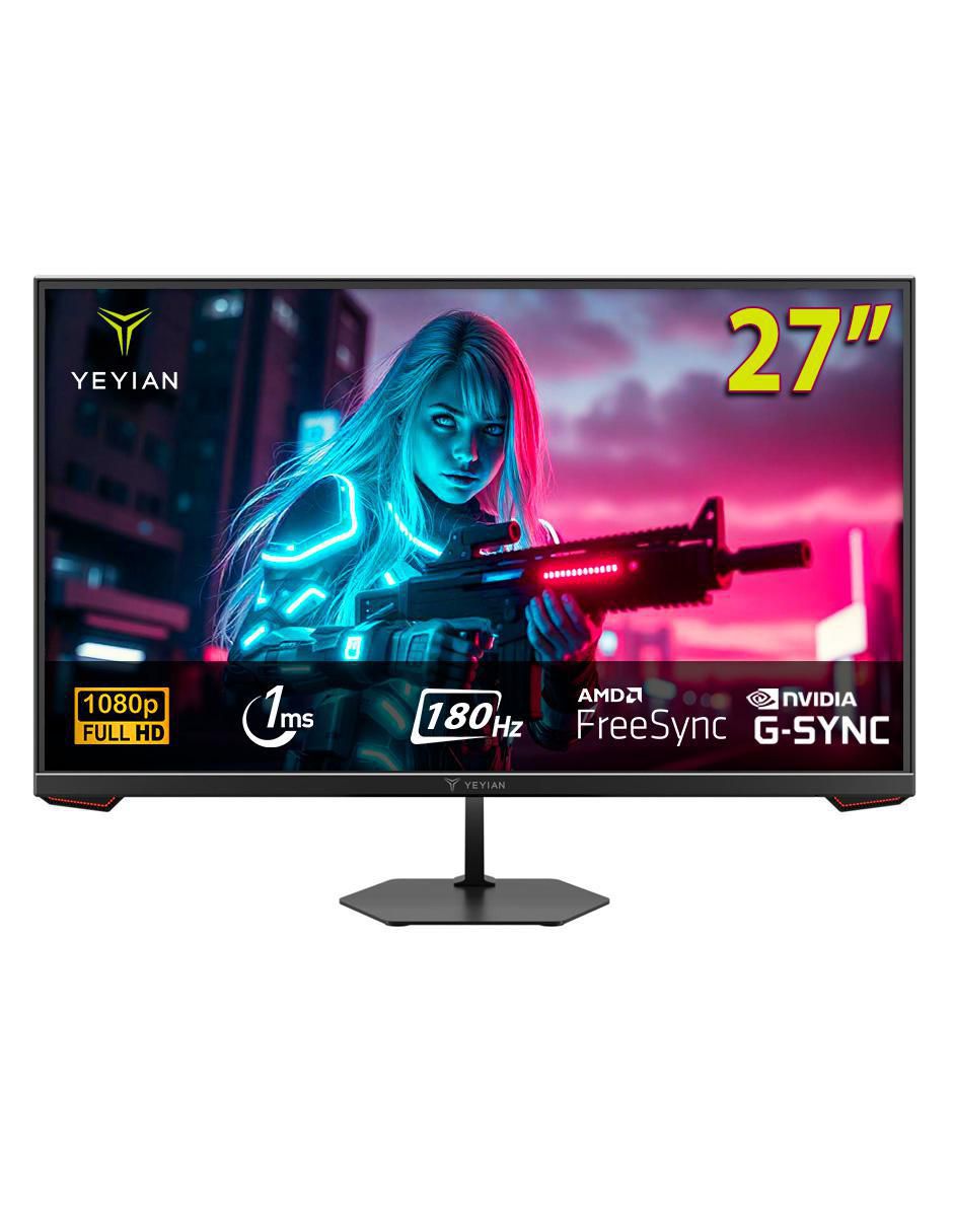 Monitor gamer Yeyian standard full HD 27 pulgadas 180HzAvanceYMF-IPF27G1