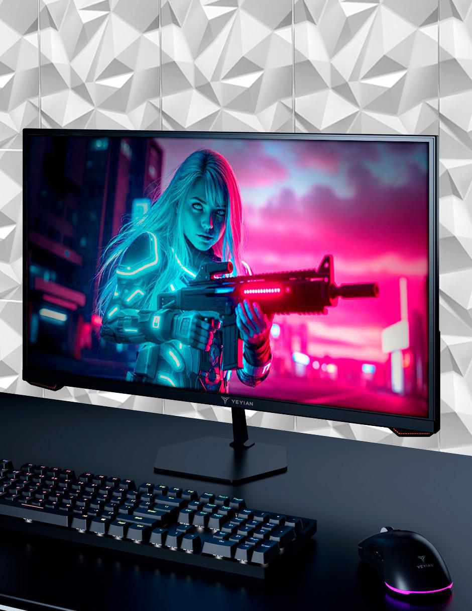 Monitor gamer Yeyian standard full HD 27 pulgadas 180HzAvanceYMF-IPF27G1
