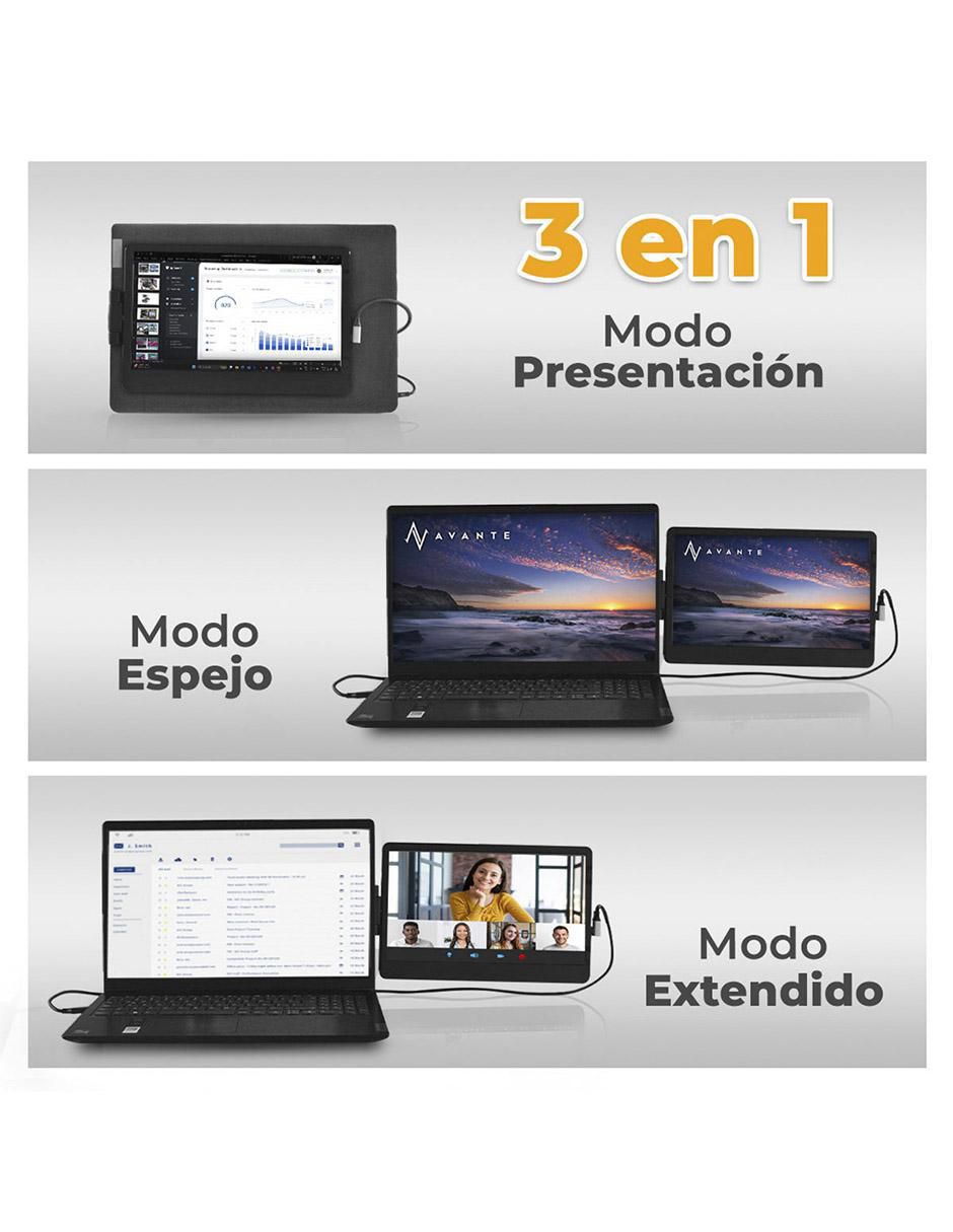 Monitor portátil Avante standard HD 14 pulgadas SIDEWING
